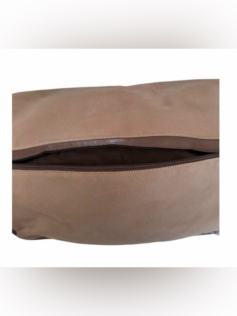 COACH Camden Canvas Brown Canvas Messenger Bag - Picture 10 of 11